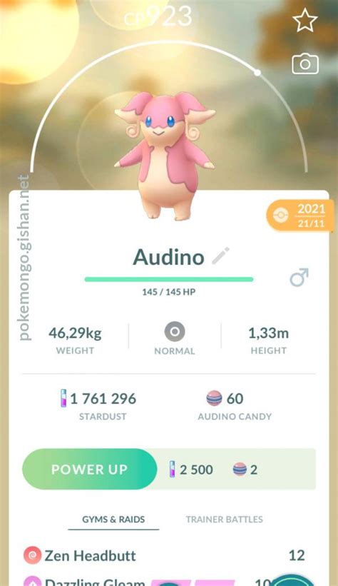 Audino (Pokémon GO) .